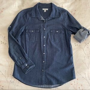 J. Crew Blue Button Down Shirt